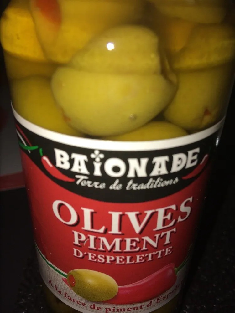 Olives au piment d'Espelette
