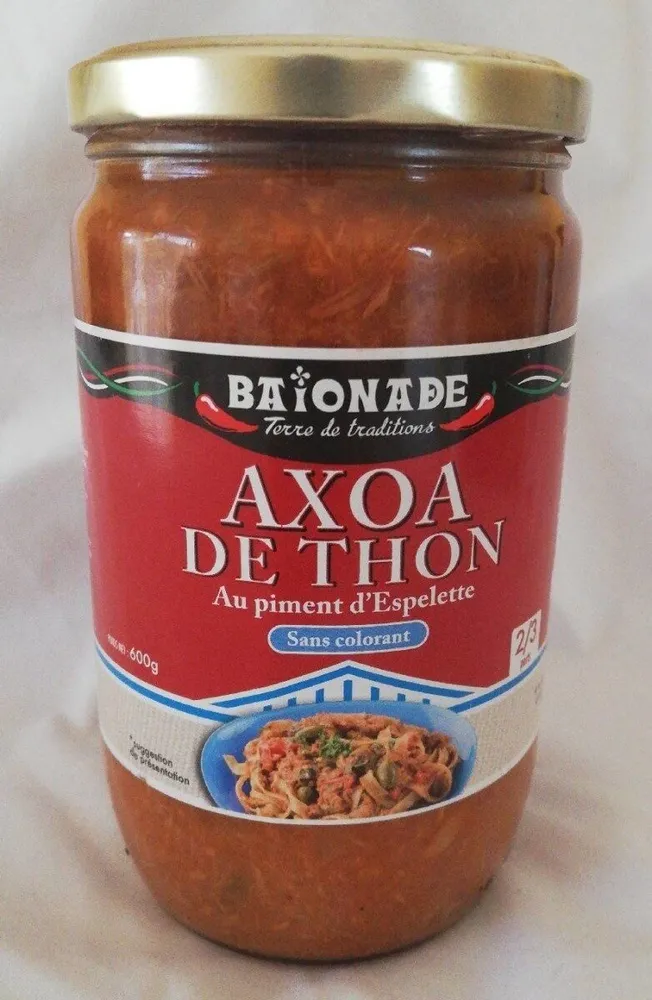Axoa de thon au piment d'Espelette