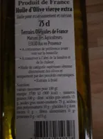 Huile d'olive vierge extra de France