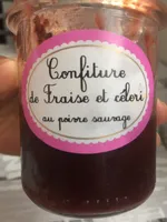 Confiture de fraise et de céleri