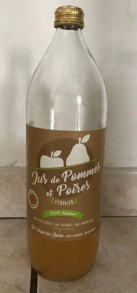 Jus de Pommes & Poires Fermier