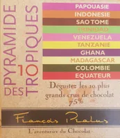 Pyramide des tropiques assortiment 10 chocolats