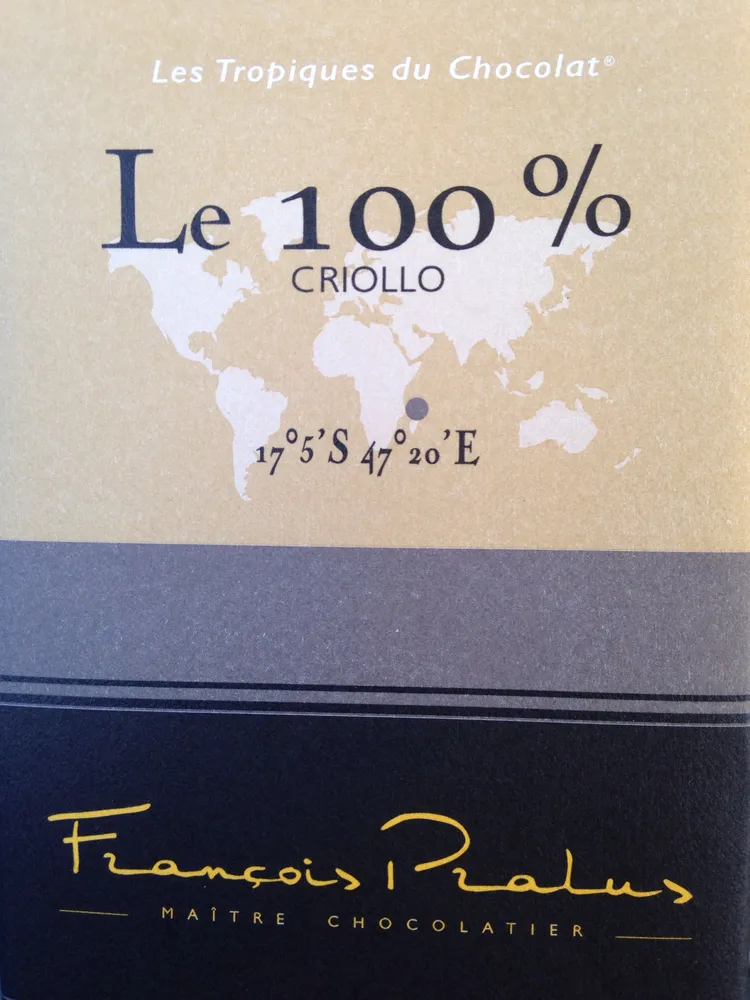 Le 100% CRIOLLO biologique