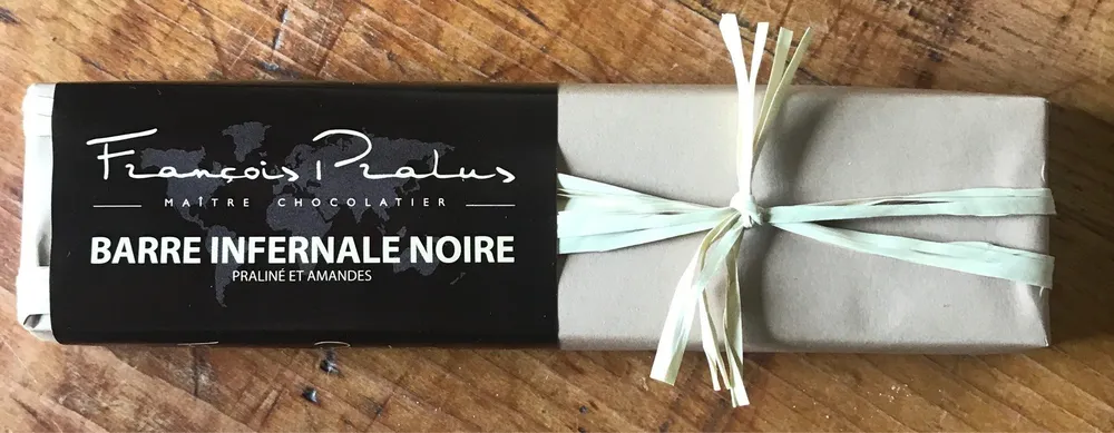 Barre Infernale Noire - Praliné Et Amandes