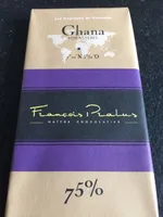 Francois Pralus Ghana Chocolate Bar