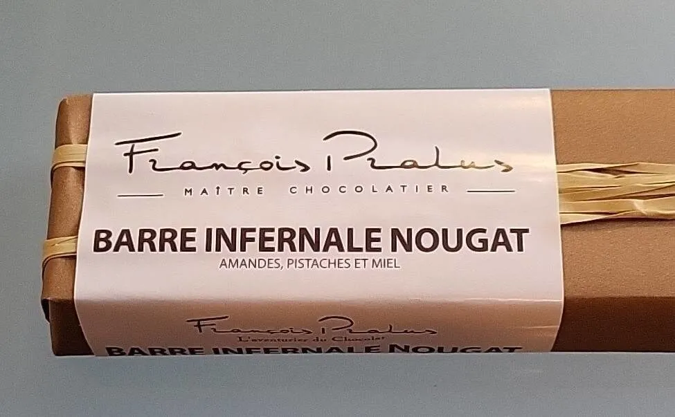 Barre Infernale Nougat - Amandes, Pistaches Et Miel De Mars