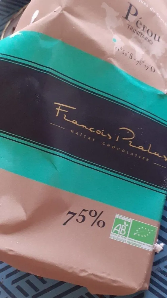 Chocolat 75 %
