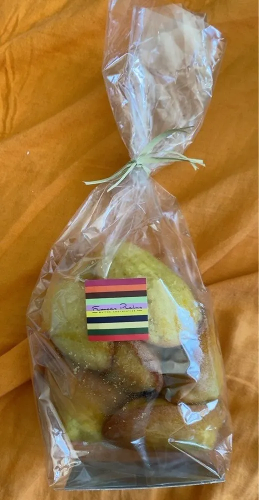 Madeleine aux deux citrons
