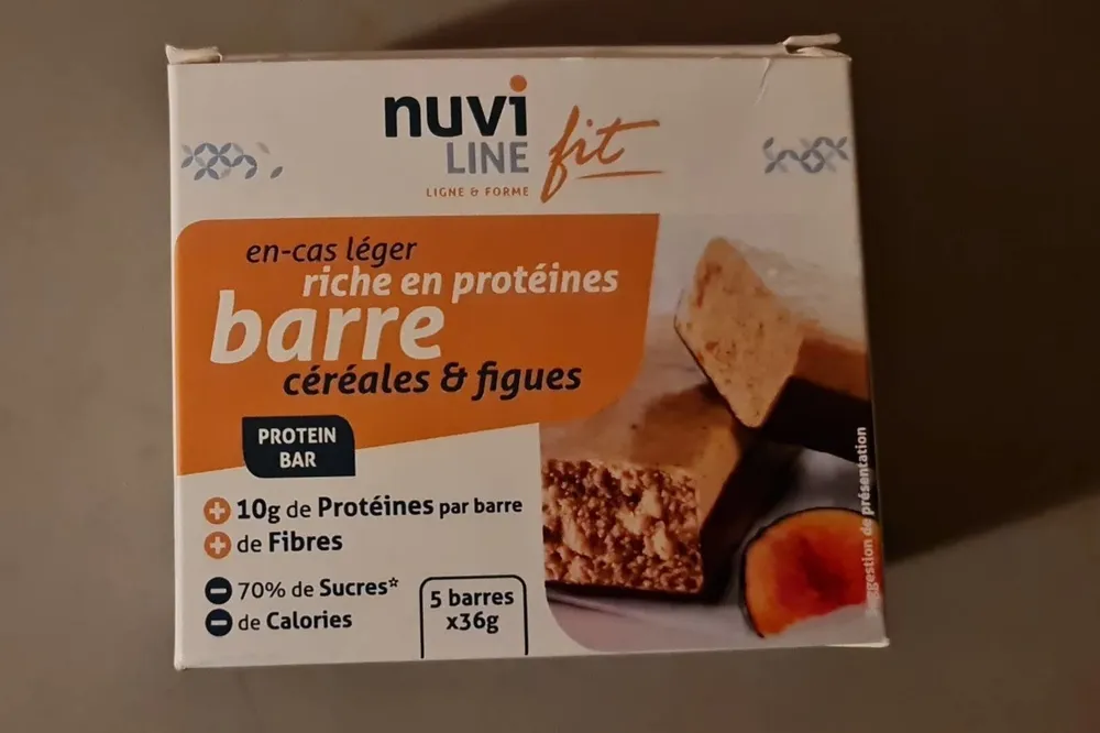 Barre céréales figues