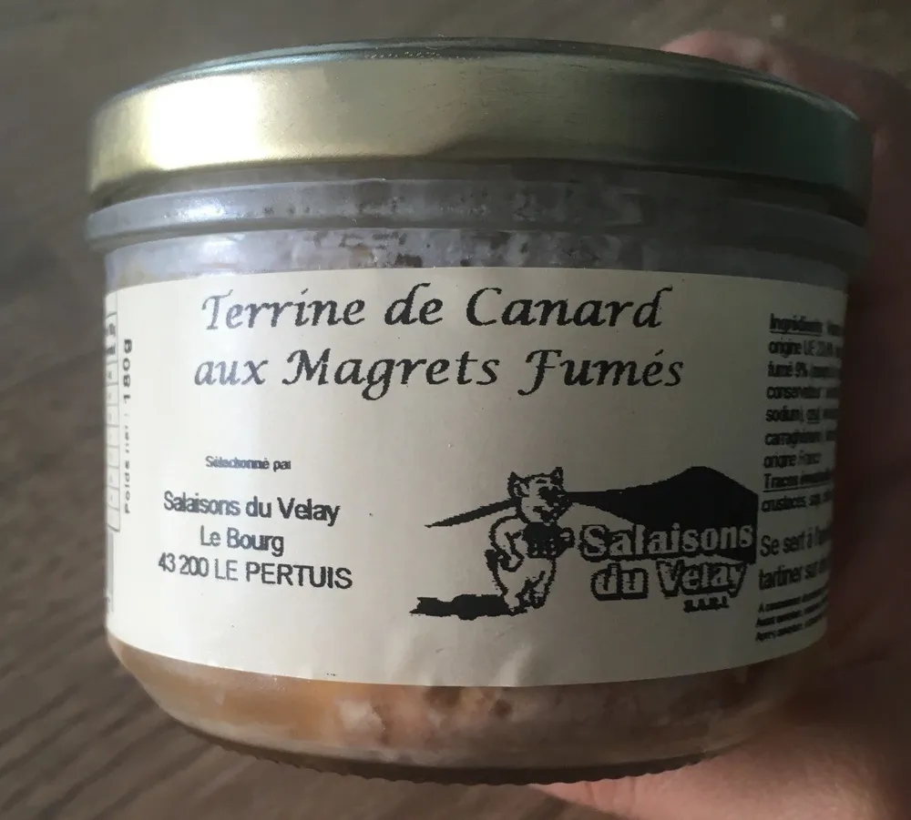 Terrine de Canard aux magrets fumés
