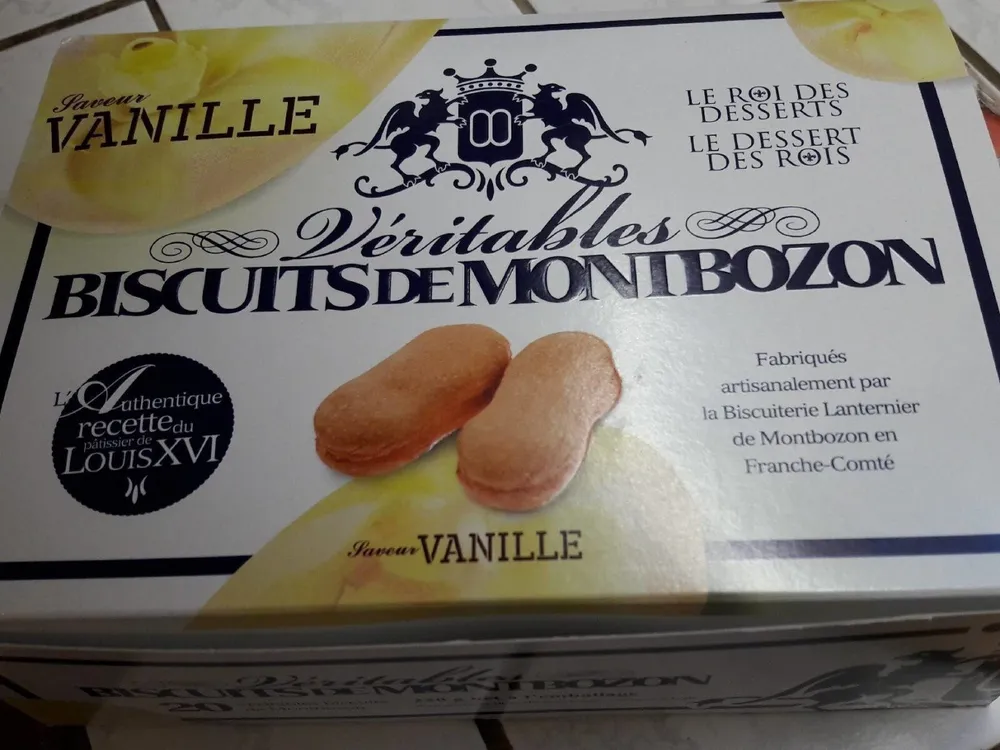Véritables biscuits de Montbozon