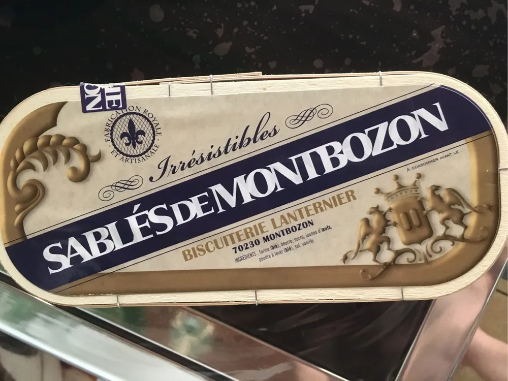Sablés de montbozon