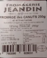 Fromage des canuts