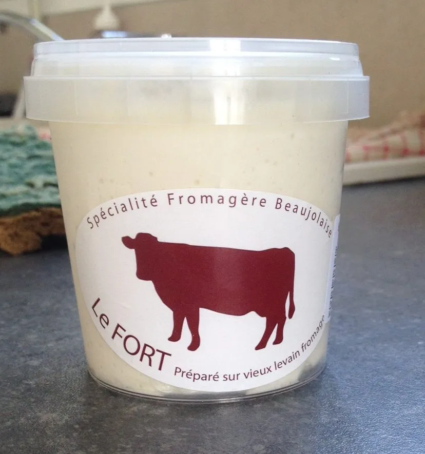 Fromage Fort sur vieux levain lt past.12% Jeandin pot150g PE