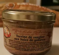 Terrine de sanglier aux baies de genievre