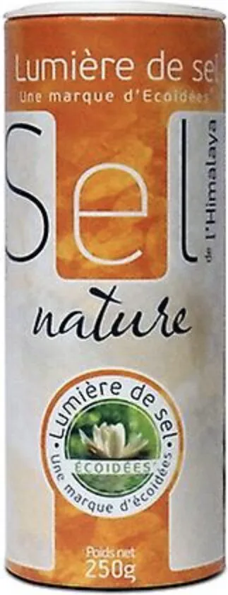 Sel fin naturel - salière