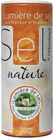 Sel fin naturel - salière