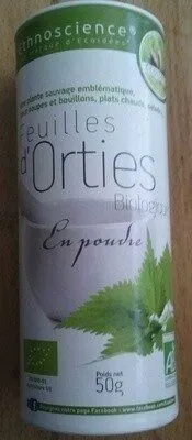 Feuille d'ortie en poudre