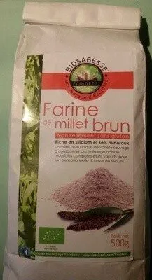 Farine de millet brun