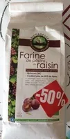 Farine de pépins de raisin BIO - sachet