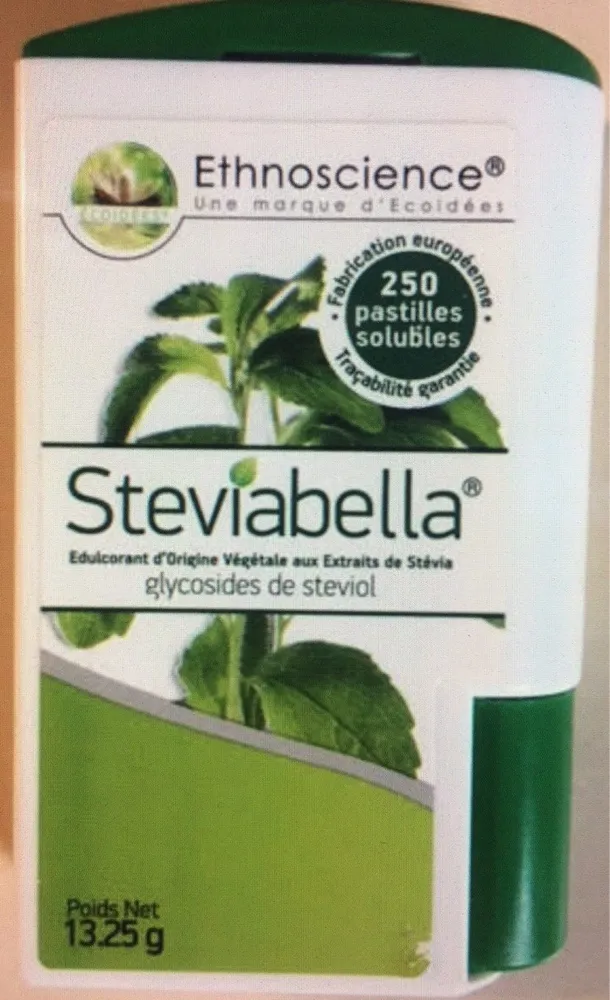Stévia blanche - distributeur pastilles solubles, marque 