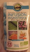 Infusion instantanée curcuma & Sucre de coco