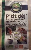 P'tit déj' au cacao et au sucre de coco