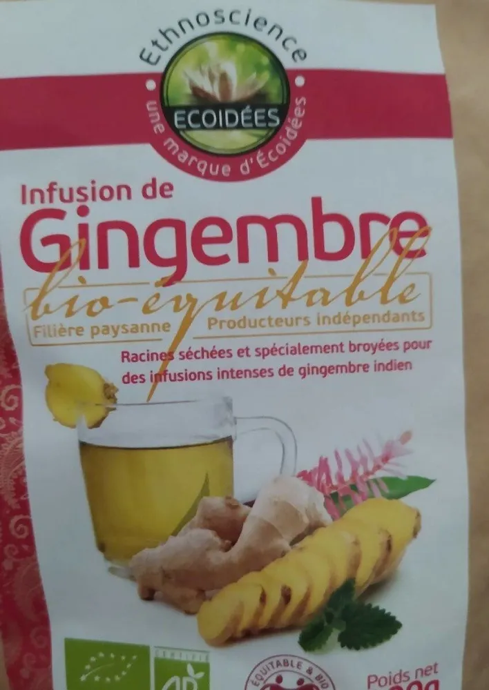 Infusion de gingembre BIO & EQUITABLE - sachet