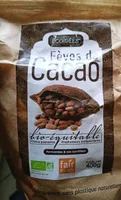 Fèves de cacao crues entières BIO et EQUITABLE - sachet