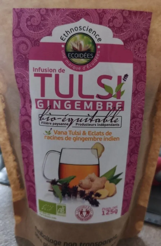 Tulsi gingembre BIO & EQUITABLE - sachet
