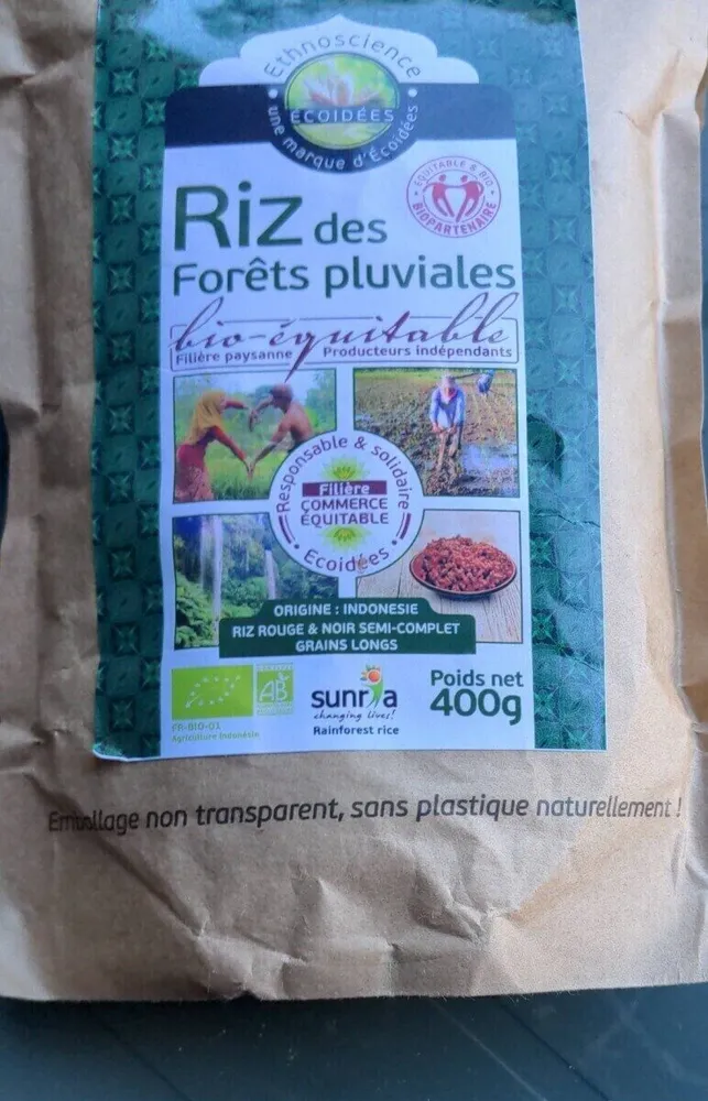 Riz des forêts pluviales