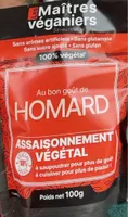 Homard Assaisonnement végétal