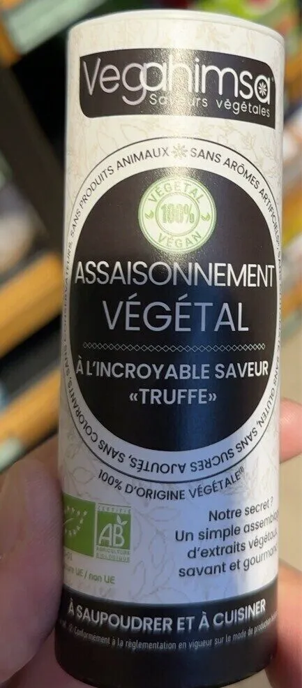 Assaisonnement végétal a l’incroyable saveur truffe