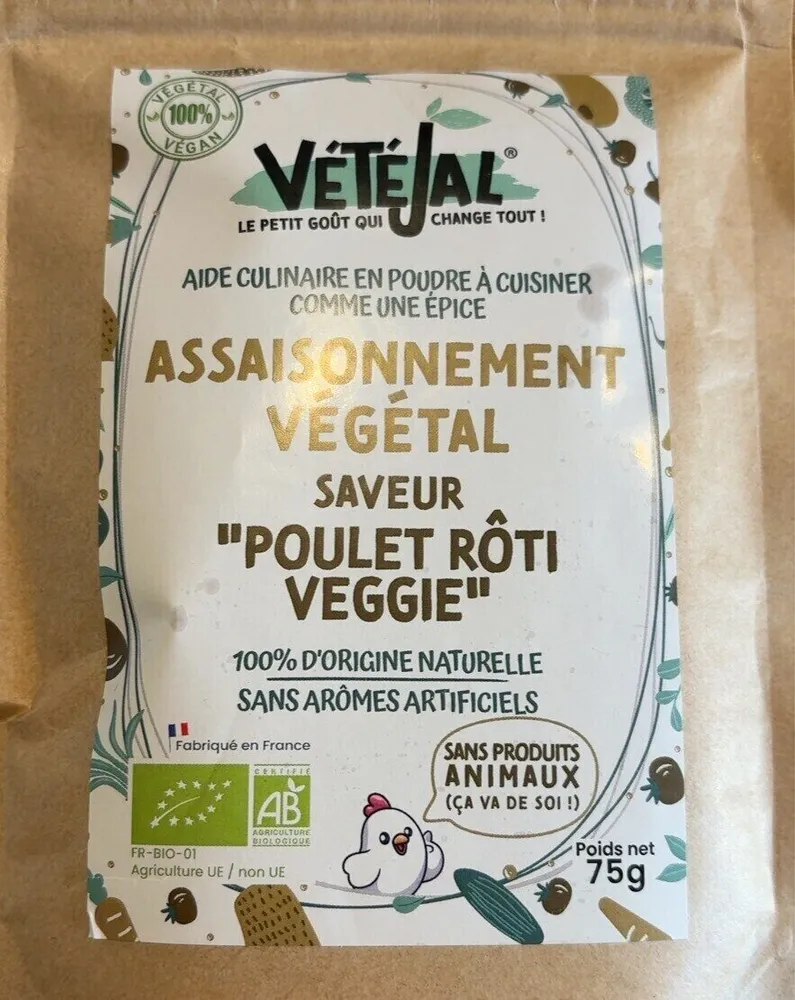Assaisonnement Saveur Poulet Roti Veggie