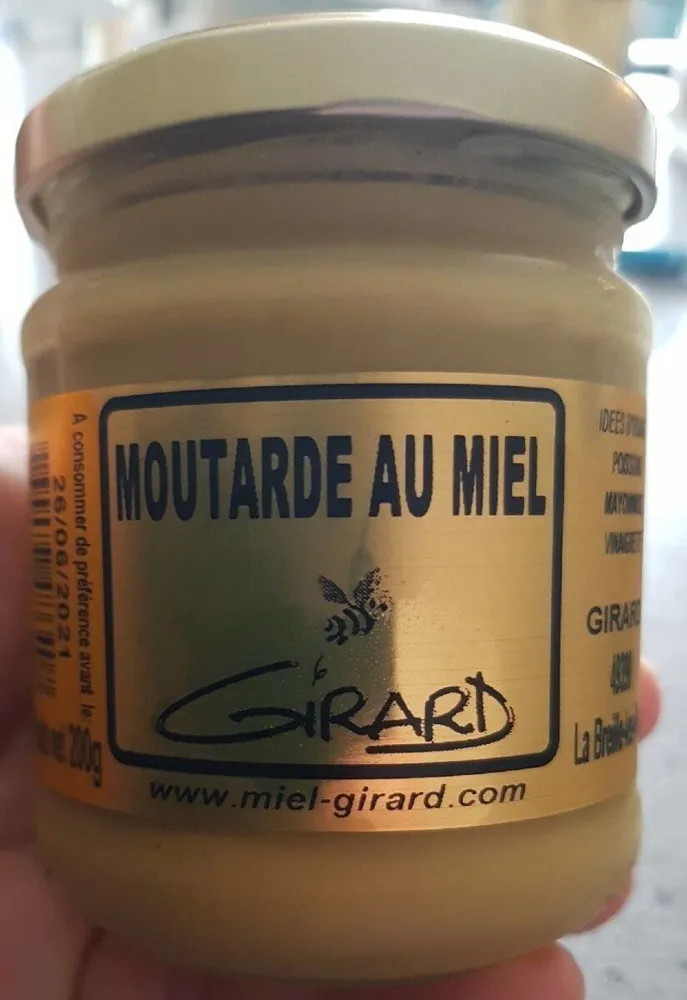 Moutarde au miel