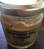 Moutarde miel et 5 herbes