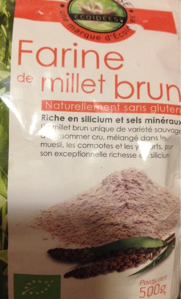 Farine de millet brun