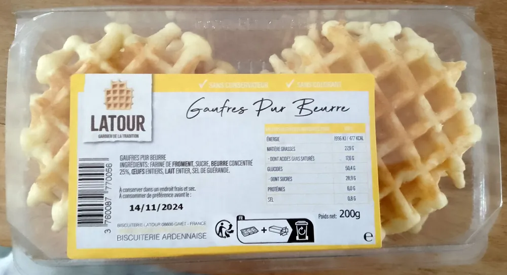 Gaufres Pur Beurre