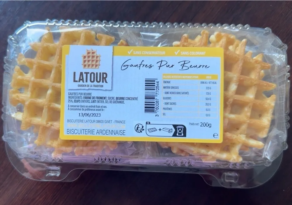 Gaufres pur beurre