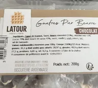 Gaufres Pur Beurre Chocolat