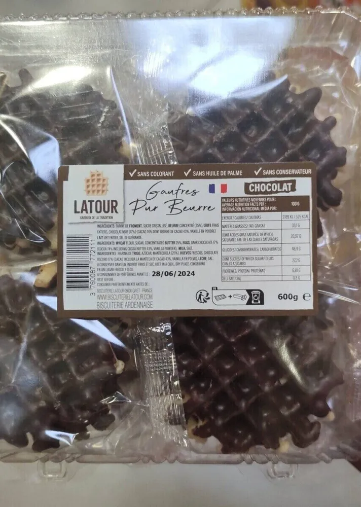 Gaufres pur beurre