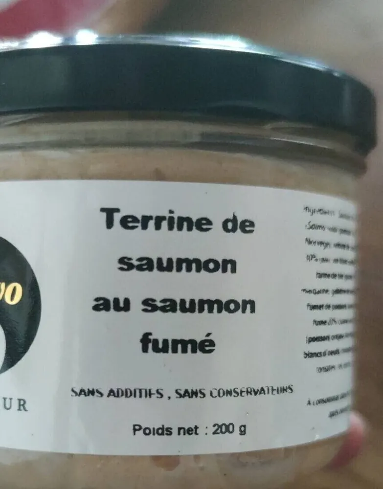 Terrine de saumon au saumon fumé