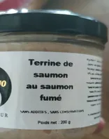 Terrine de saumon au saumon fumé
