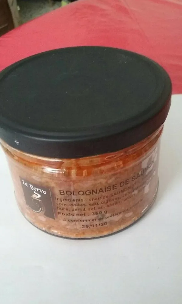 Bolognaise  de saumon