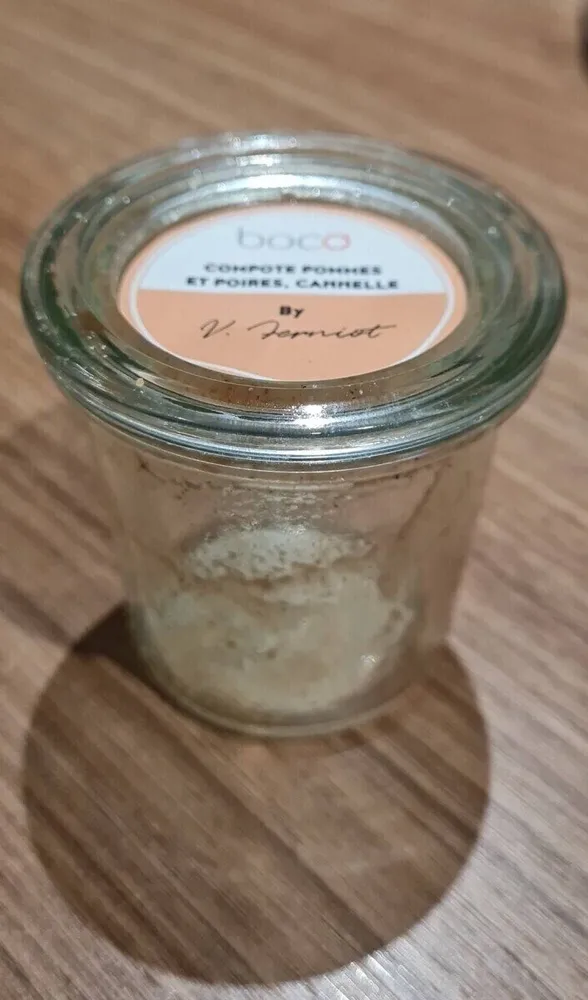 Compote Pomme Poire Cannelle