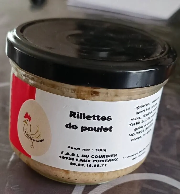 Rillettes de poulet