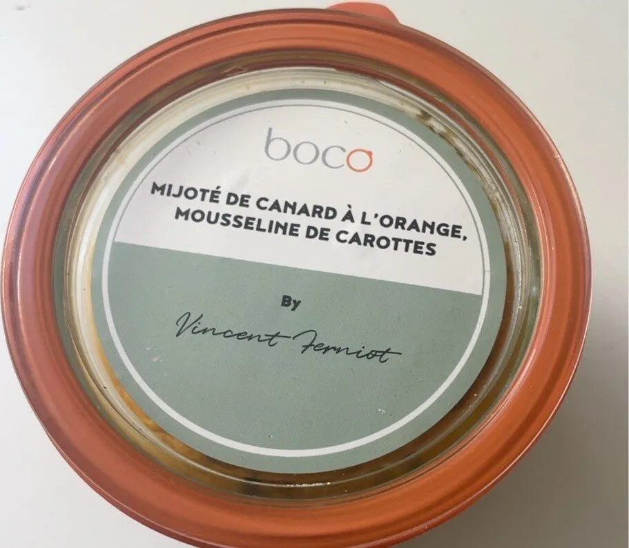 Mijoté de canard à l’orange