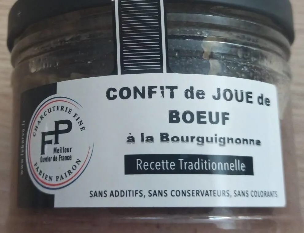 Confit de joue de boeuf