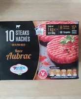 10 steaks hachés de l'Aubrac