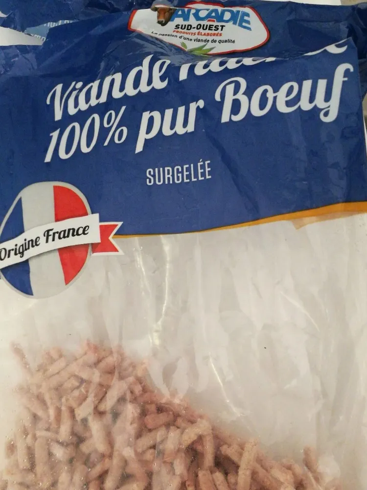 Viande hachée 100% pur boeuf